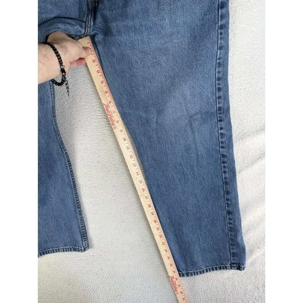 Vintage Levis 505 Jeans Men 40x30 Regular Fit Straight Workwear Denim Y2K